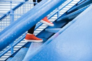 Climbing steps